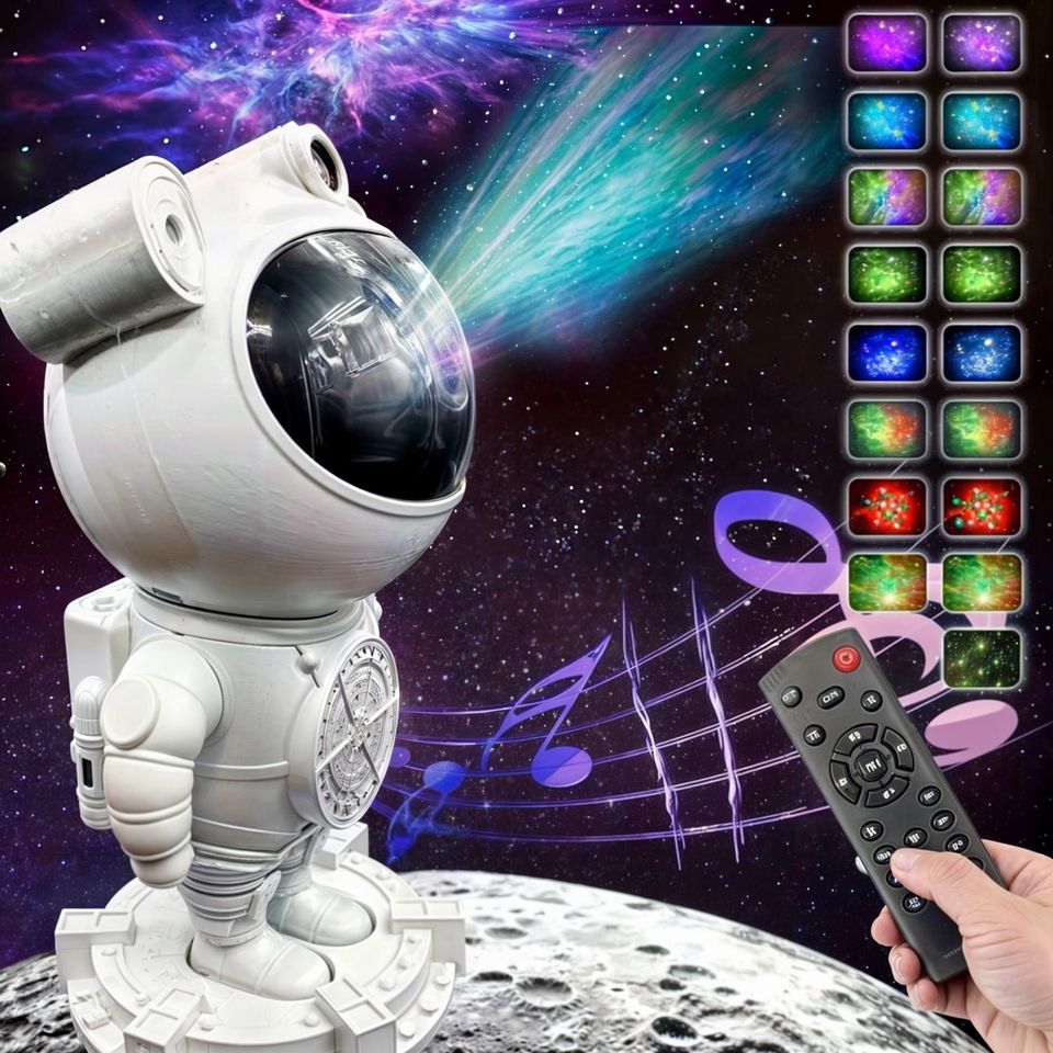 ASTRONAUTA PROYECTOR BLUETOOTH CONTROL
