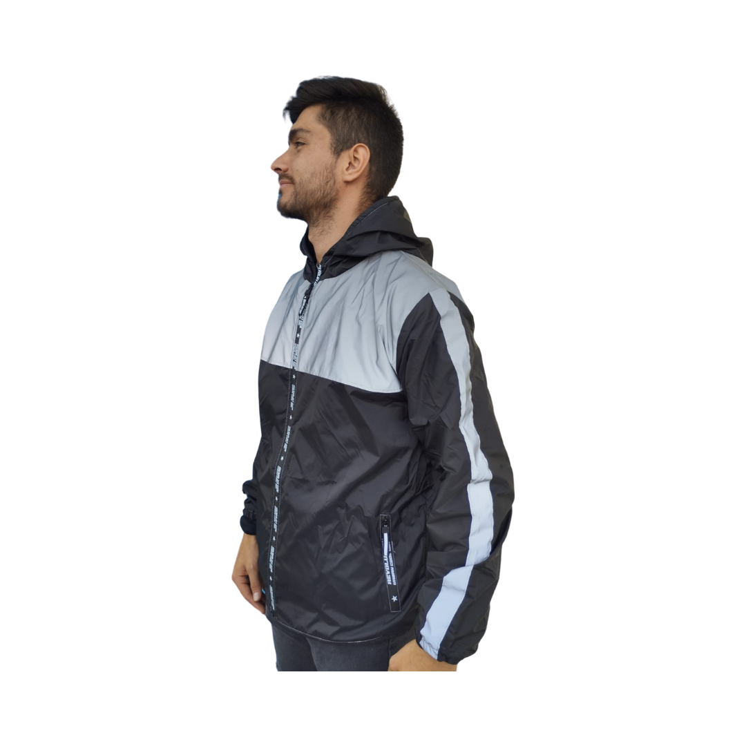 Chaqueta Rompevientos Reflectoras Bicolo