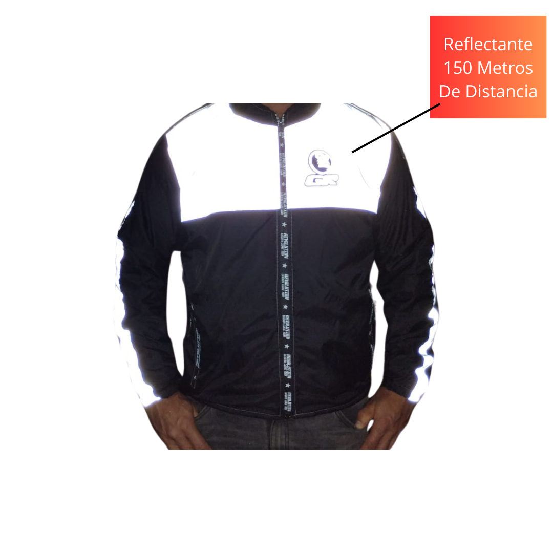 Chaqueta Rompevientos Reflectoras Bicolo
